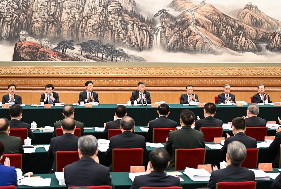 黨的二十大主席團舉行第二次會議 習(xí)近平主持會議